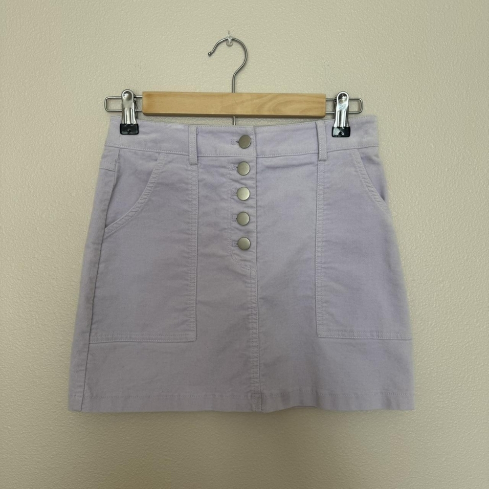 Forever 21 Light Purple Mini Skirt
